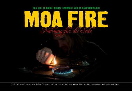 Titelbild Moa Fire Nahrung für die Seele Reggae-Kochbuch