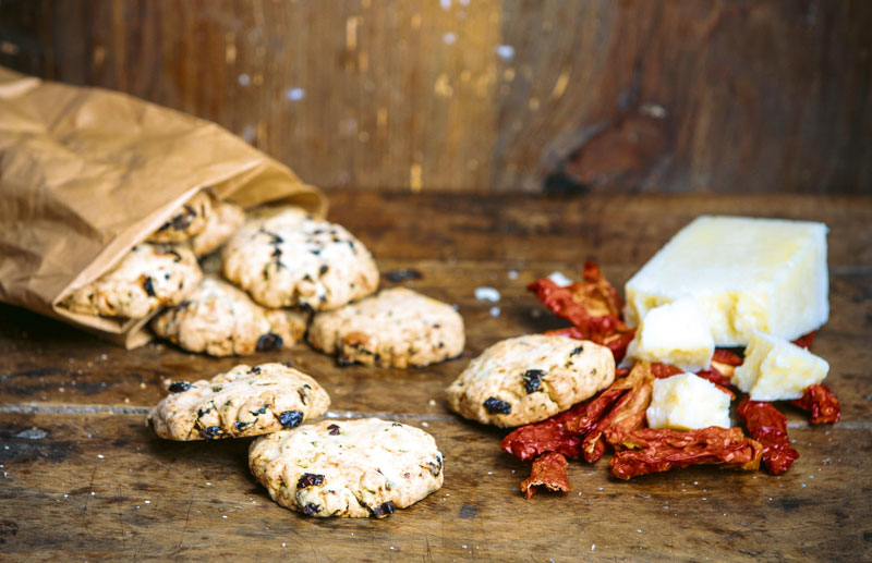 Rezept für Tomaten-Cookies mit Käse